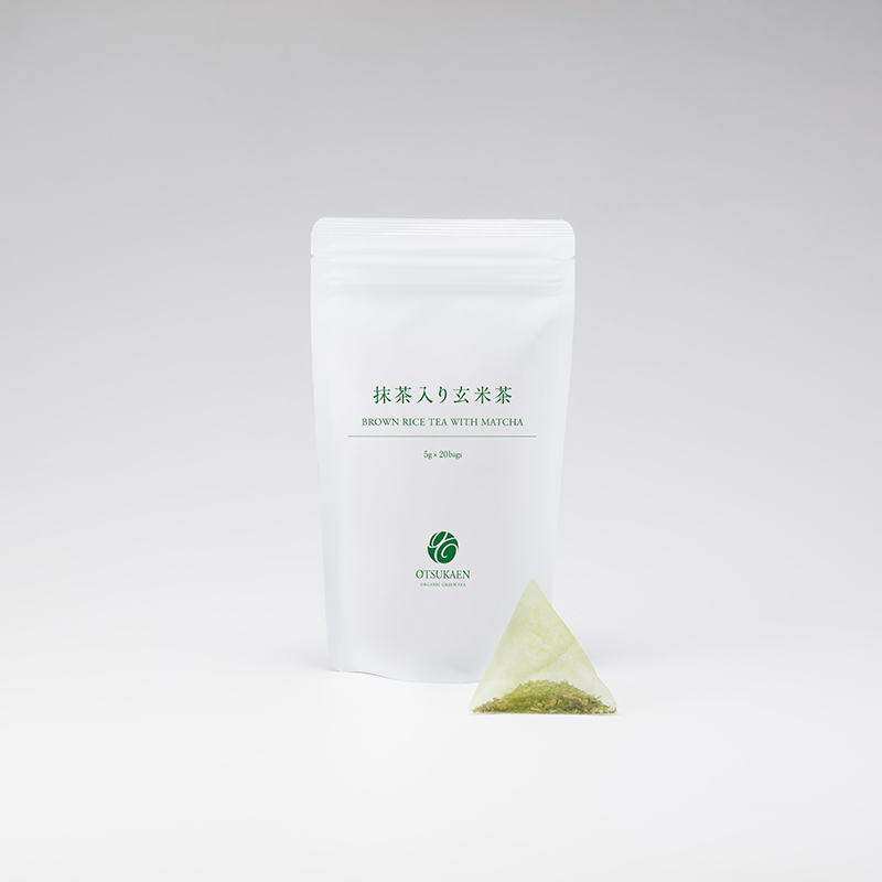 抹茶入り玄米茶ティーバッグ